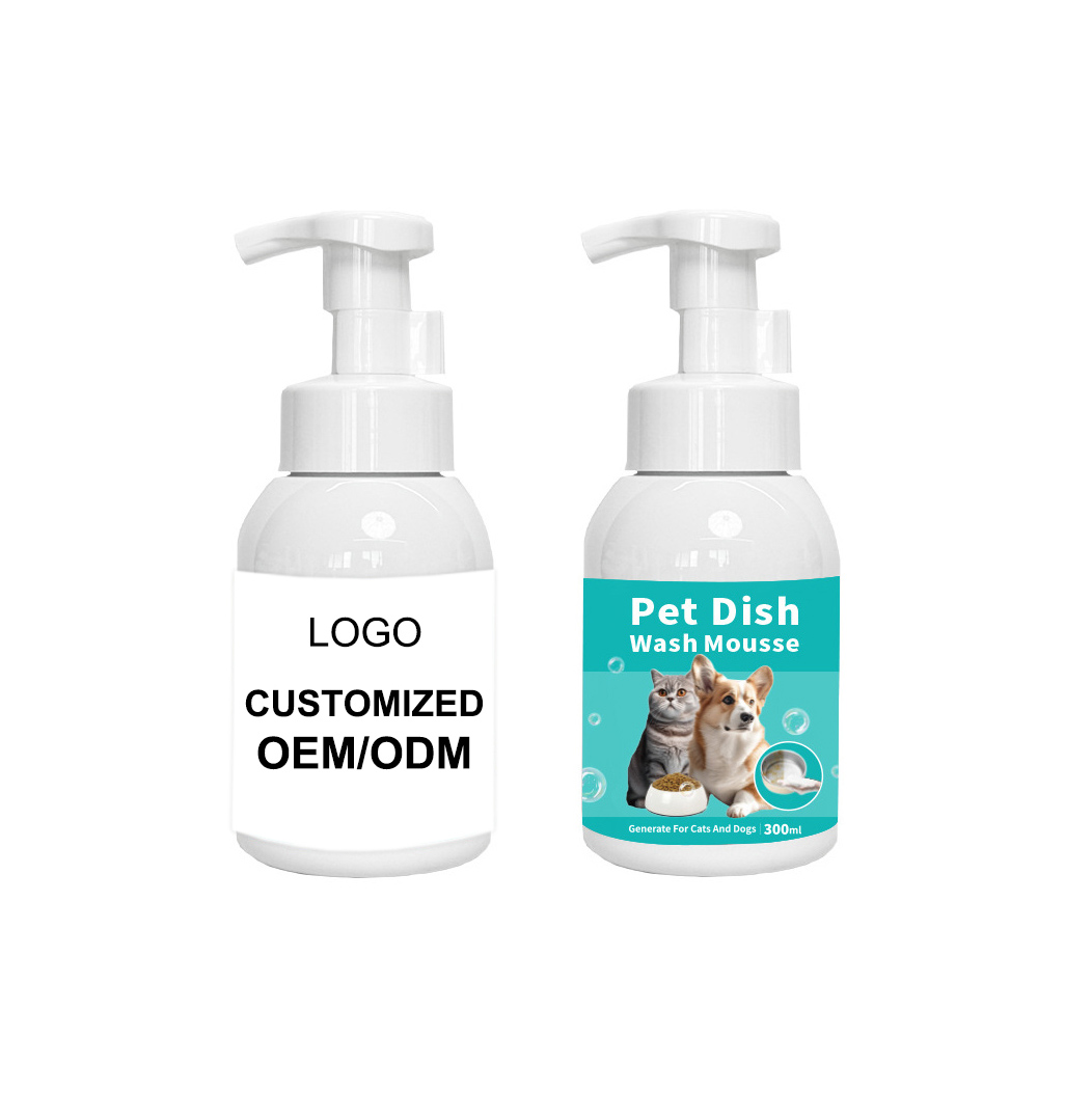 OEM ODM Pet Dishwashing Mousse Bowl Cleaner Foam with Safe Ingredients