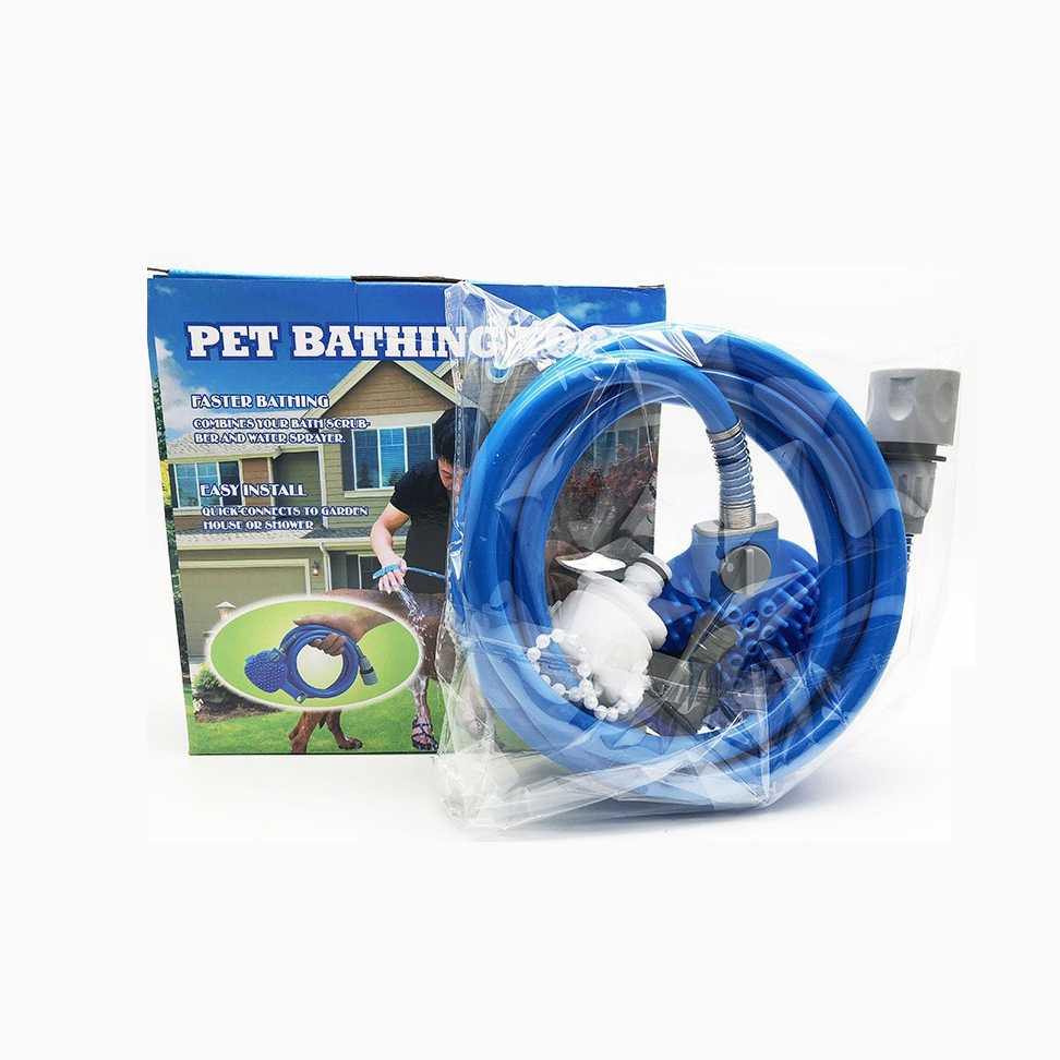 Pet Silicon Bathing Extended Shower Head with 2.5m Flexible Tube Wholesale
